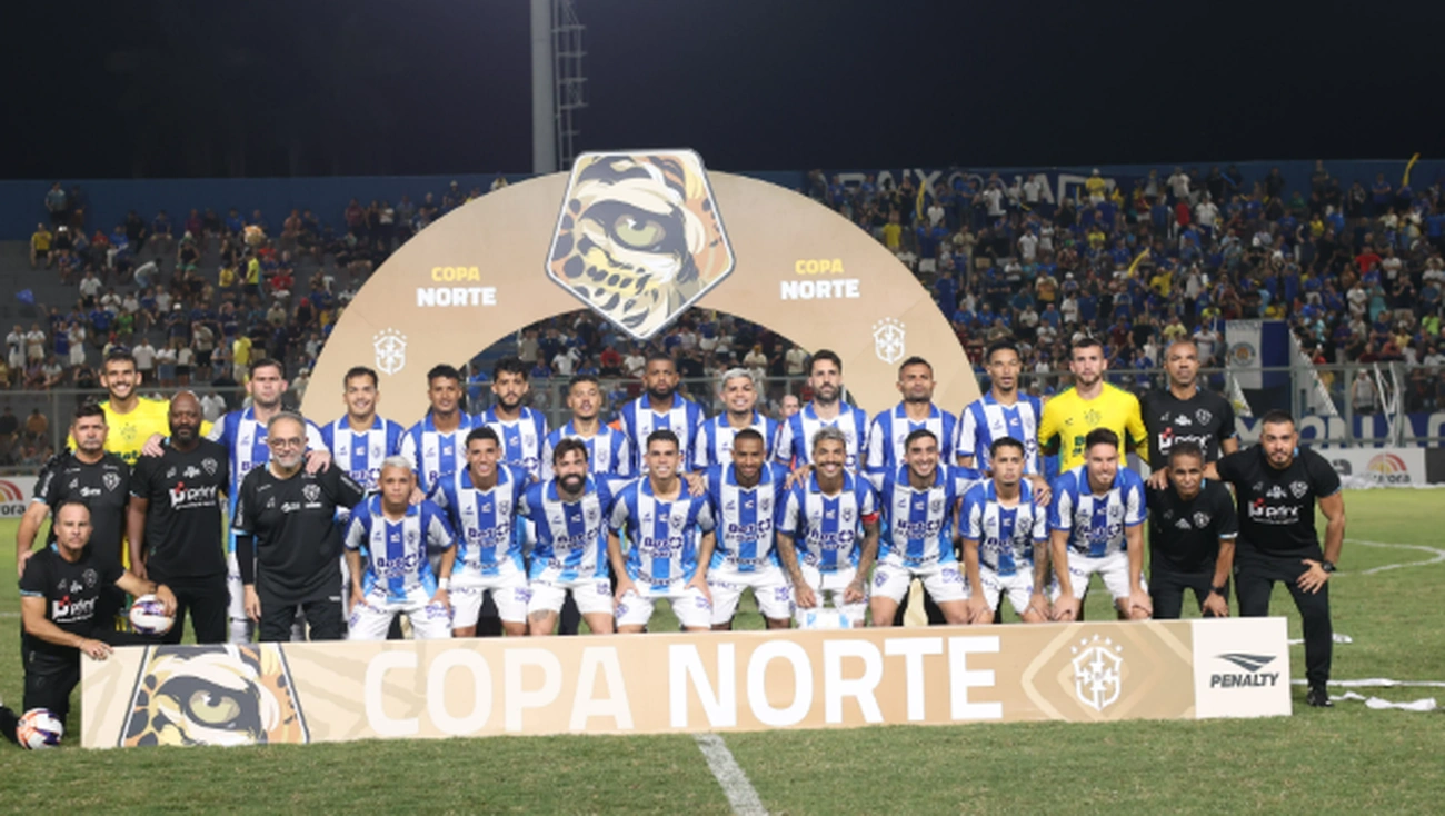 Paysandu e Anápolis disputam título da Copa Verde hoje com vantagem garantida