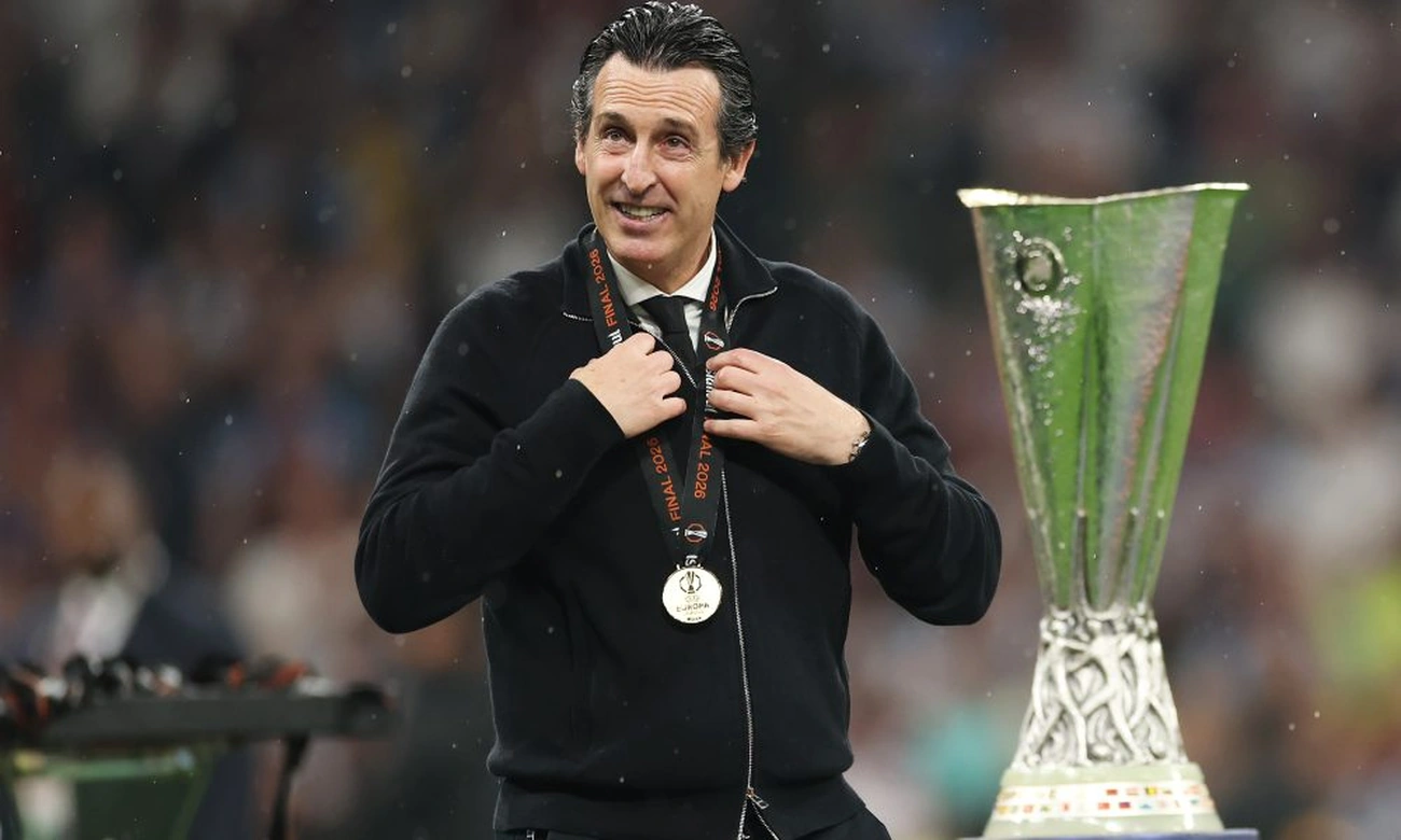 Aston Villa conquista título após 30 anos com Unai Emery agora