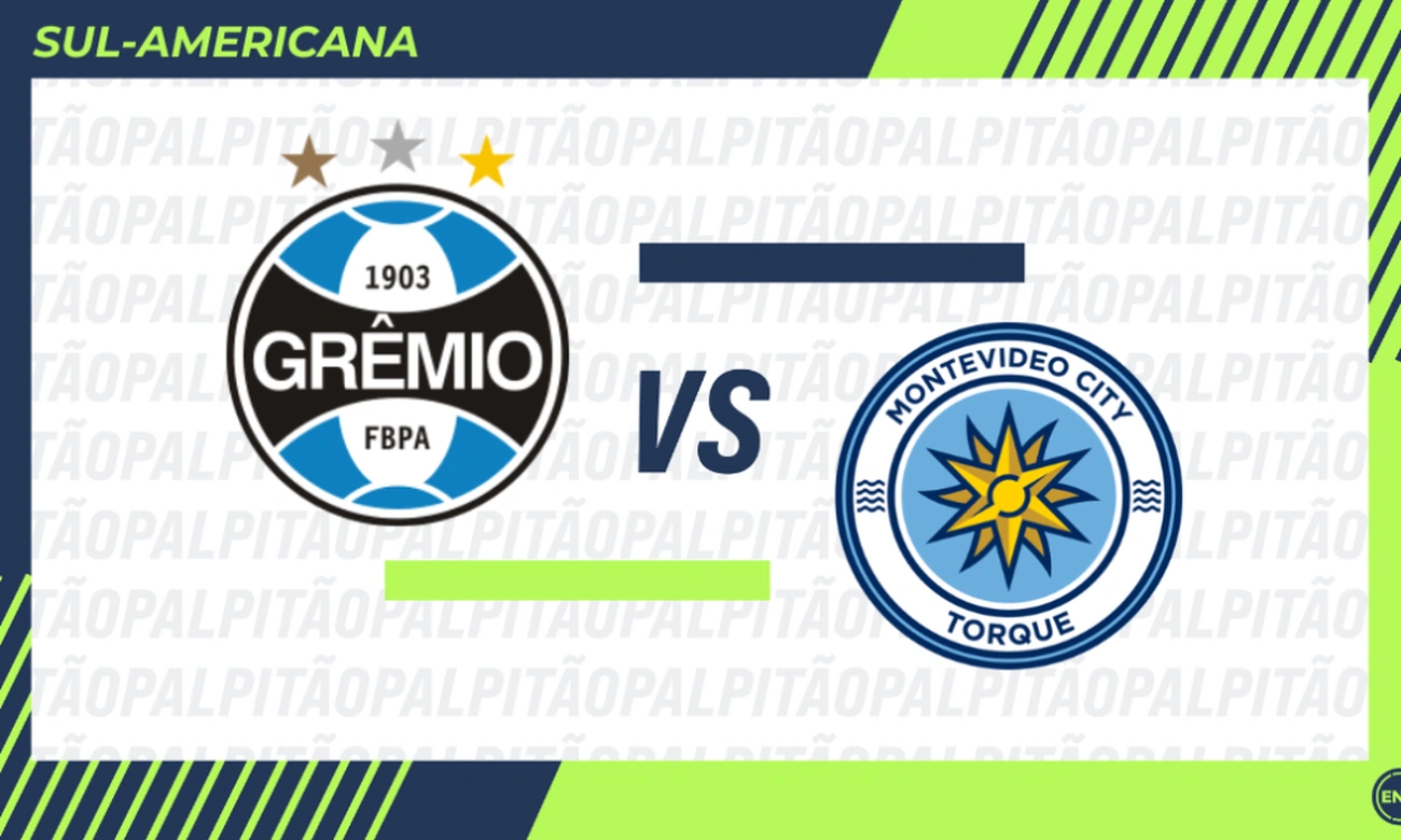Grêmio x Torque hoje 19h pelo Sul-Americana