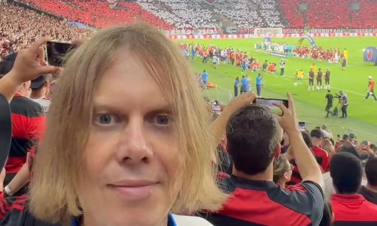 Russo que viralizou em 2018 aparece hoje no Maracanã em Flamengo x Palmeiras