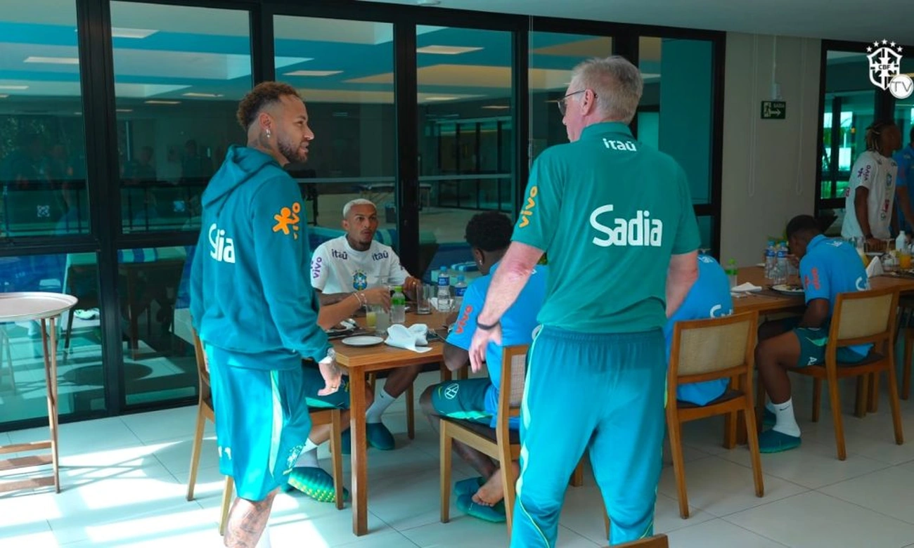 Neymar passa por exames depois de ficar fora do treino inicial da Seleção Brasileira em preparação para a Copa do Mundo de 2026